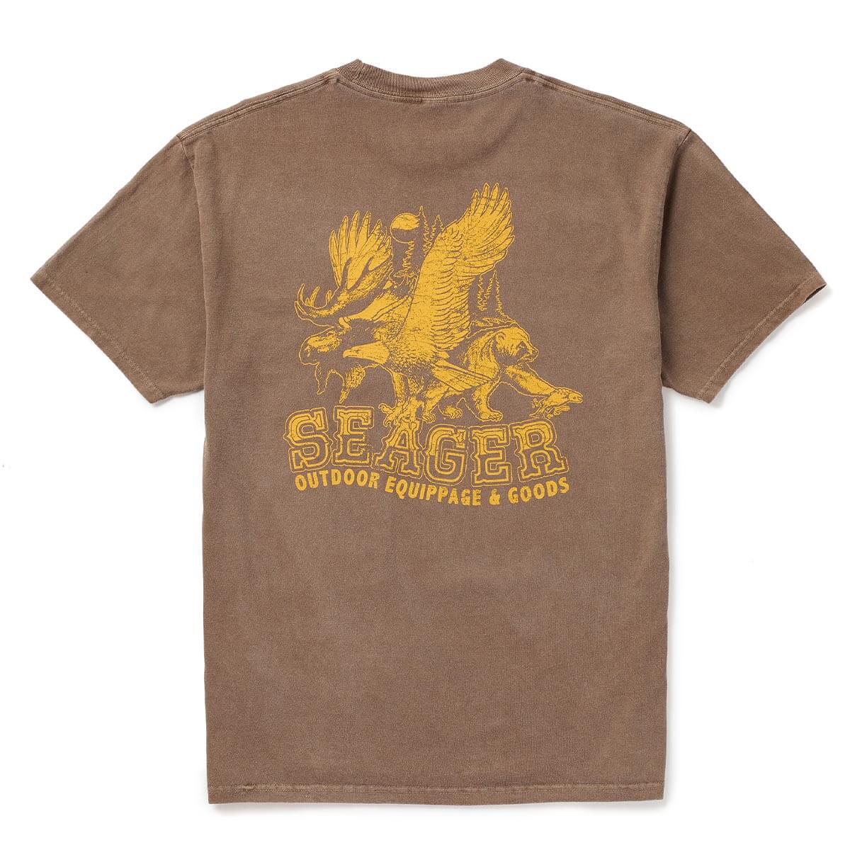 Seager Men's Reserve Premium Tee - Pigment Brown