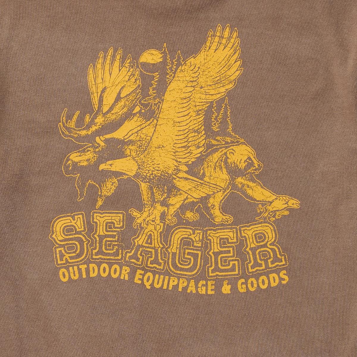 Seager Men's Reserve Premium Tee - Pigment Brown - Image 4