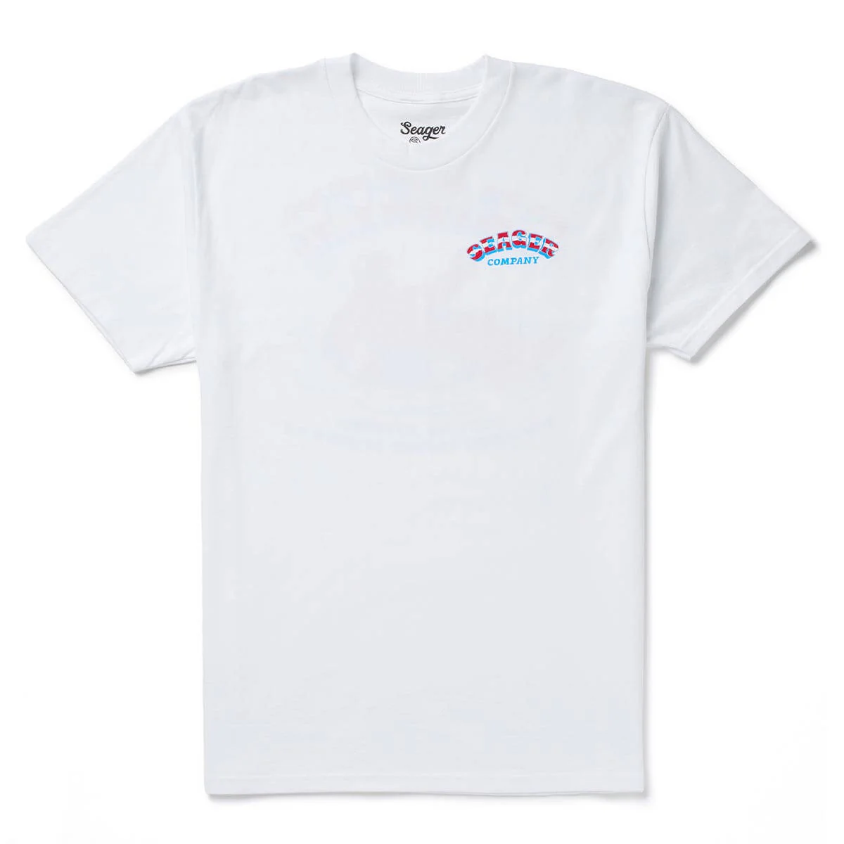 Seager Men's Tubular Tee - White - Image 2