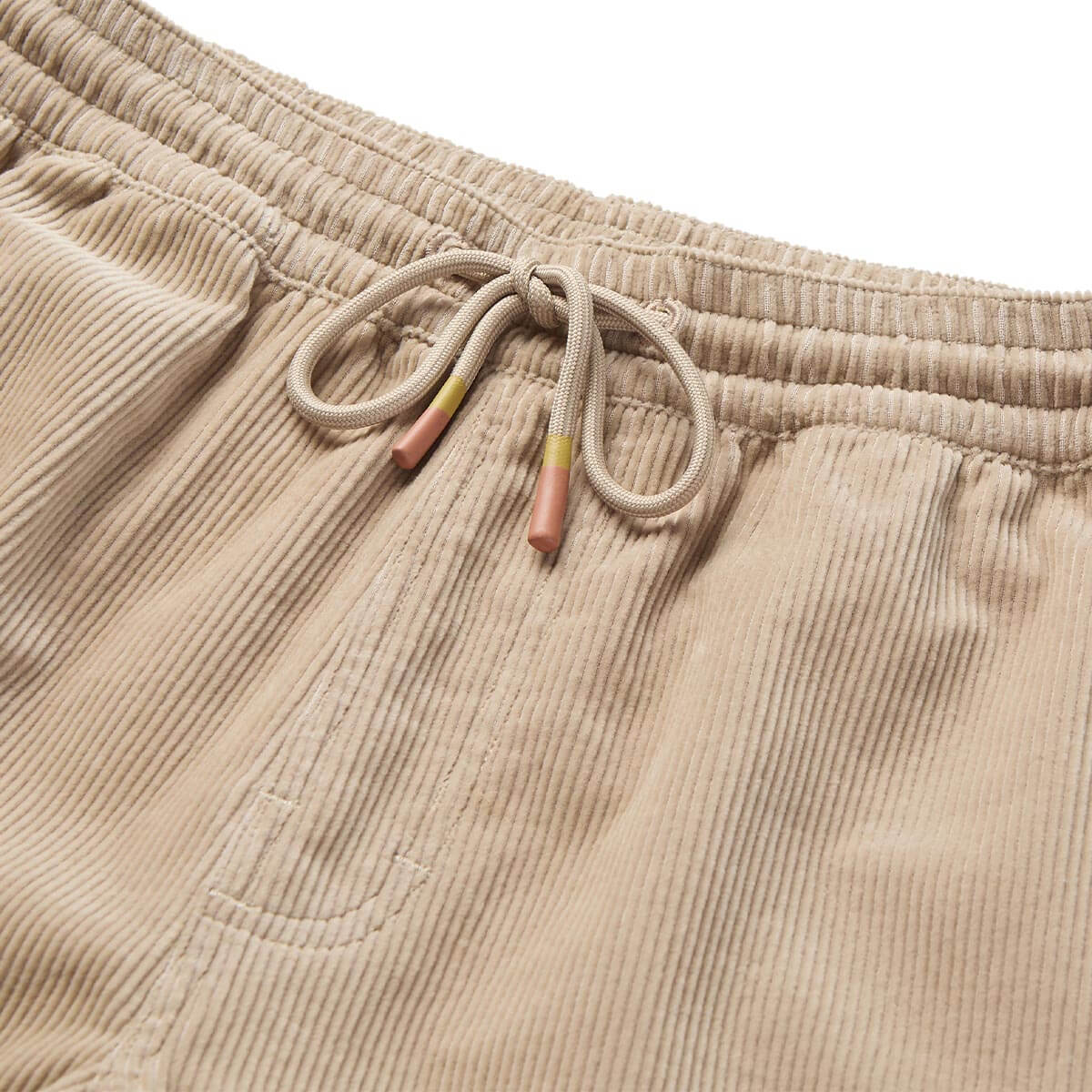 Seager Men's Yuma Corduroy Shorts - Stone - Image 3