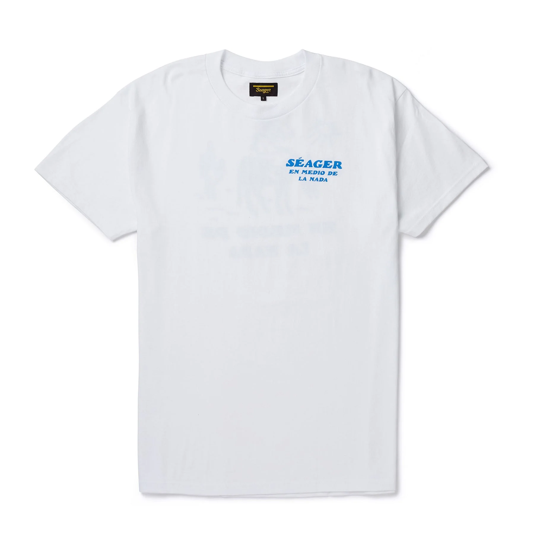 SEAGER Nowhere Tee - WHITE - Image 3