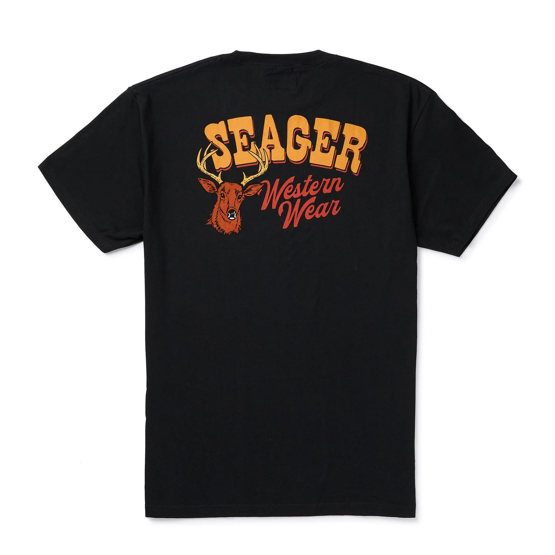 SEAGER Point Tee - BLACK