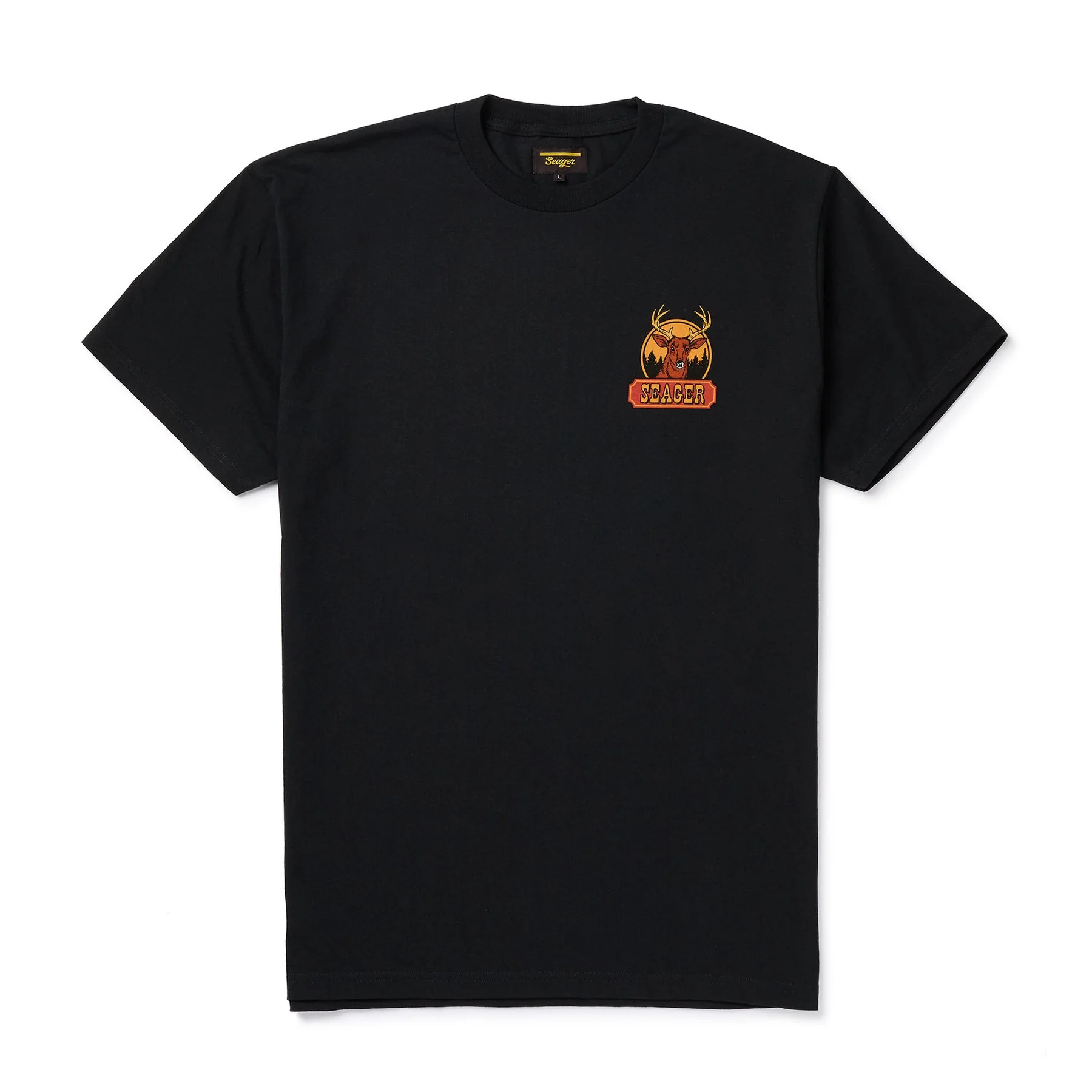 SEAGER Point Tee - BLACK - Image 2