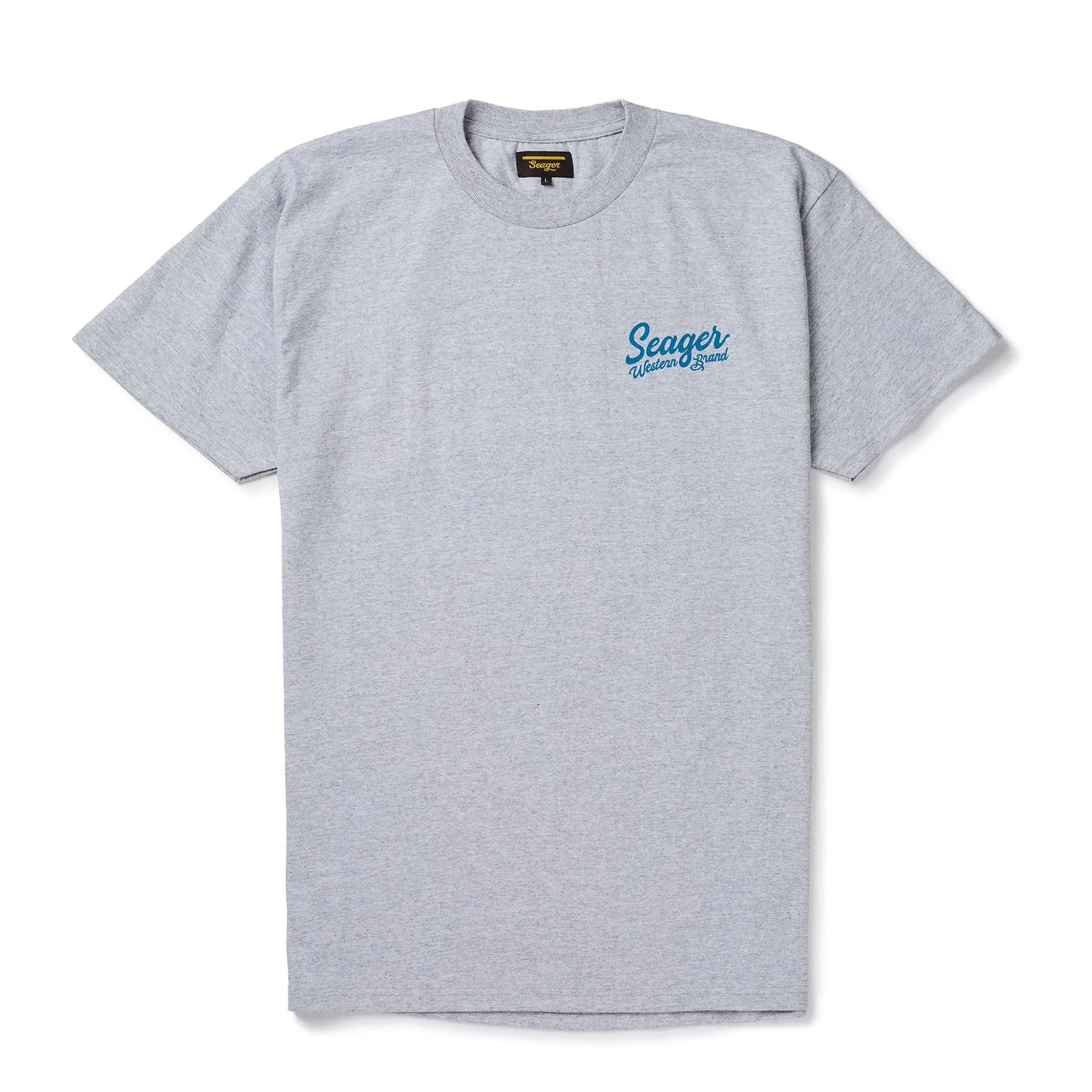 SEAGER Ponder Tee - HEATHER GRAY - Image 2