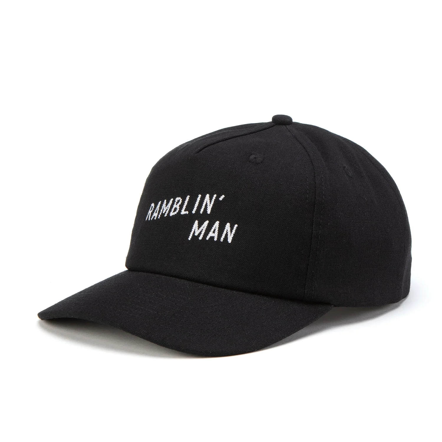 Seager Ramblin' Man Hemp Snapback - Black