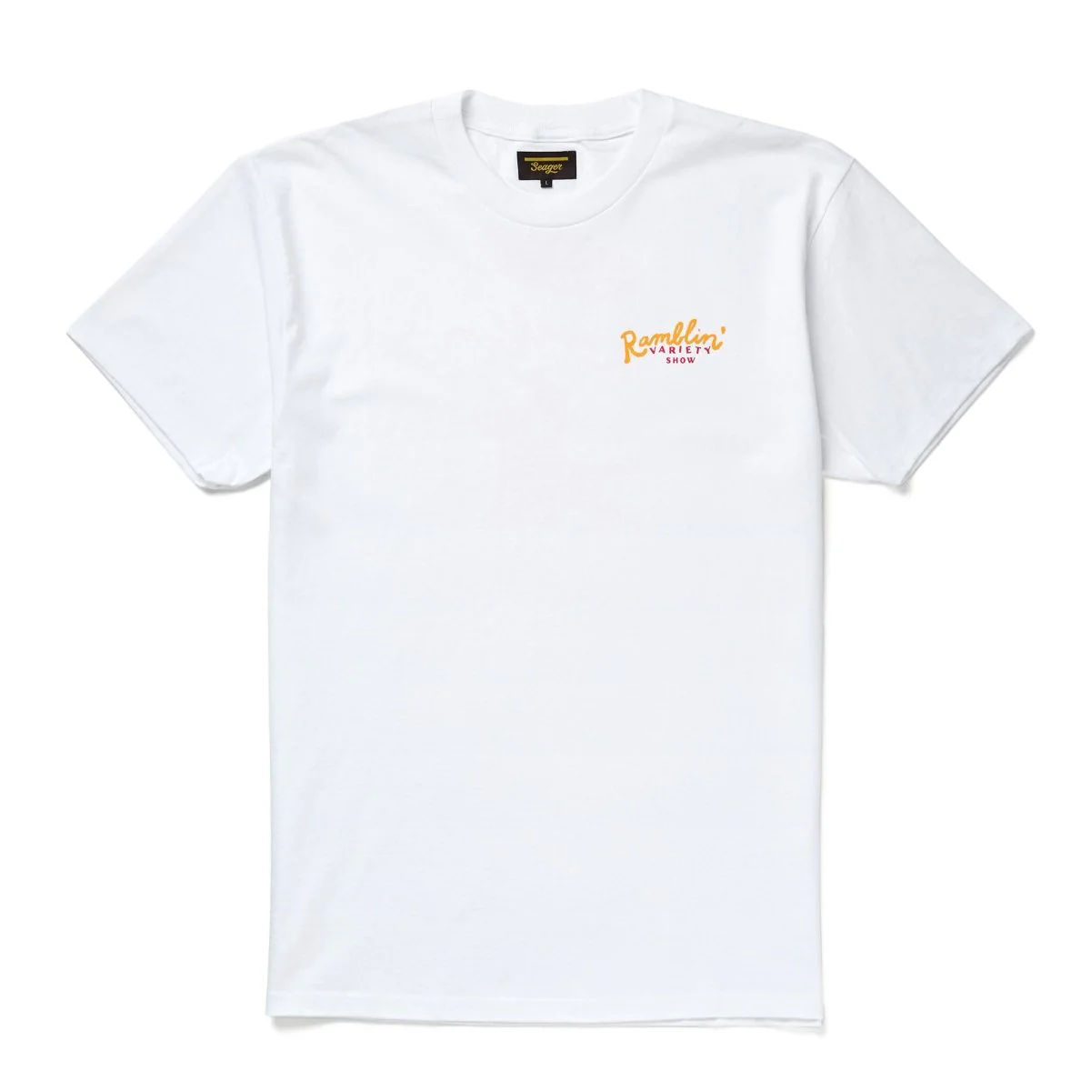 Seager Ramblin' Variety Show Tee - WHITE - Image 2