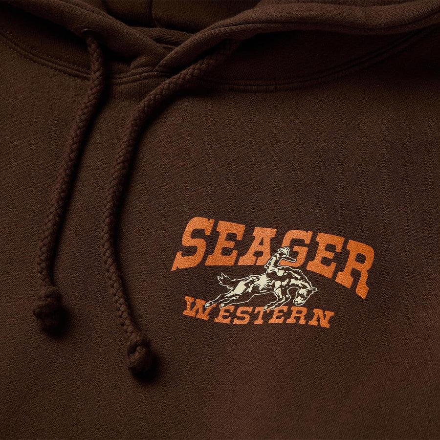 Seager Rodeo Hoodie - Brown - Image 3