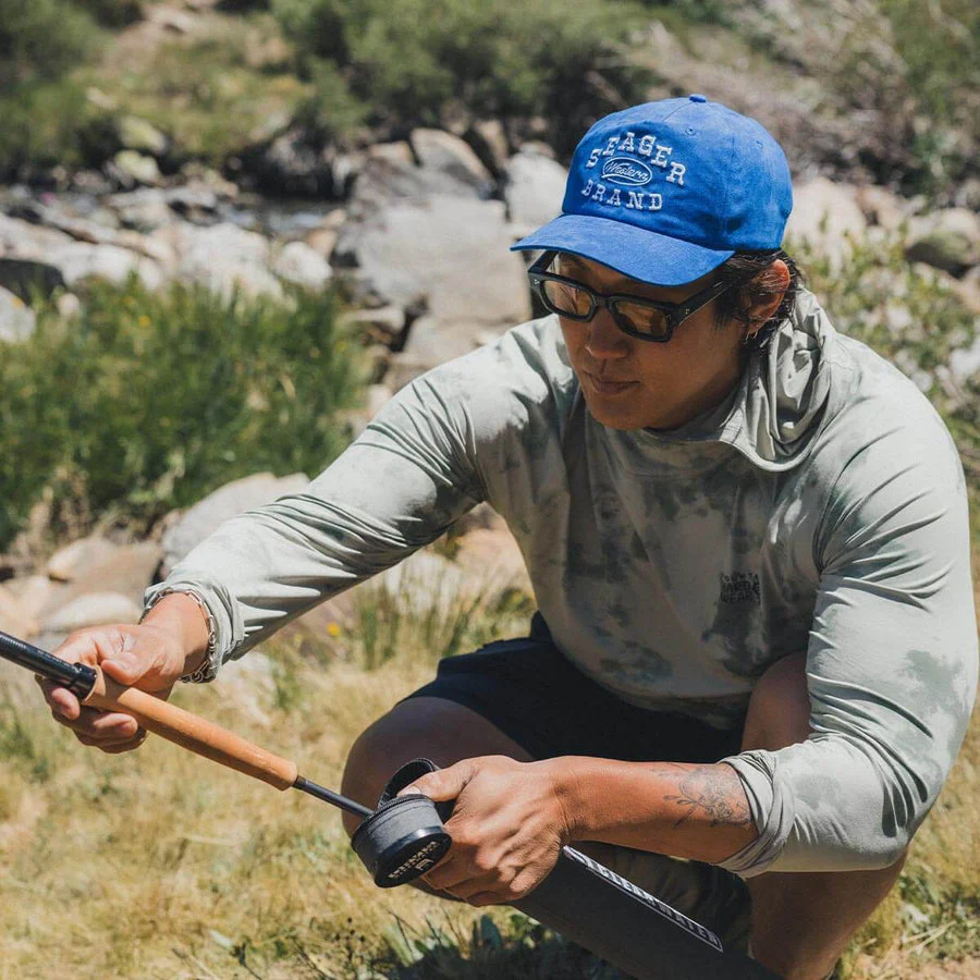 Seager Saloon Snapback - Blue - Image 2