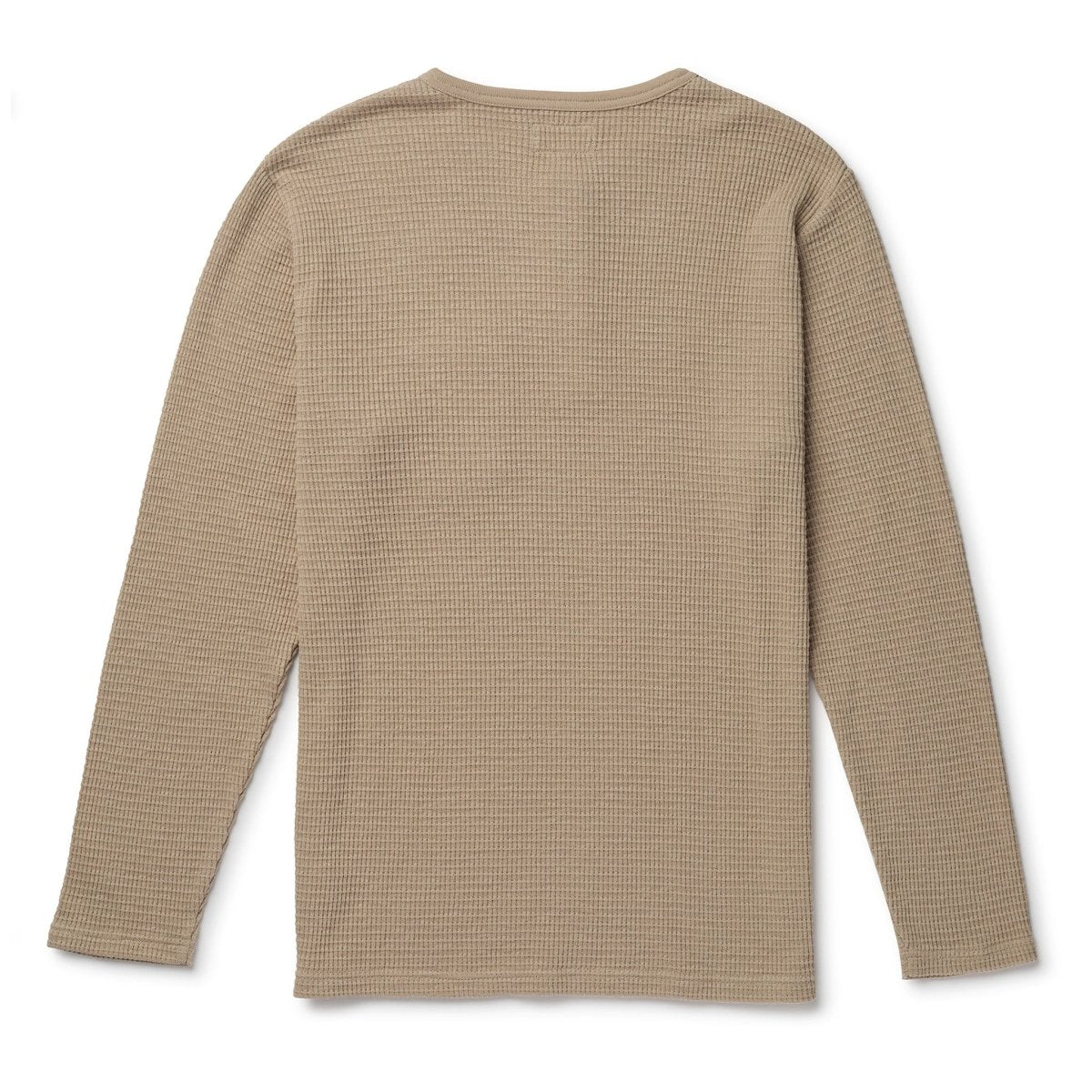 Seager Sawpit Henley LS Thermal - STONE - Image 2