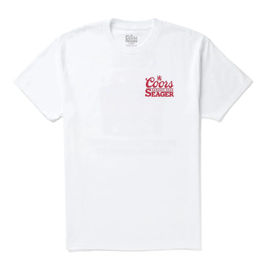Seager Seager X Coors Banquet Bumper Tee - White - Image 2