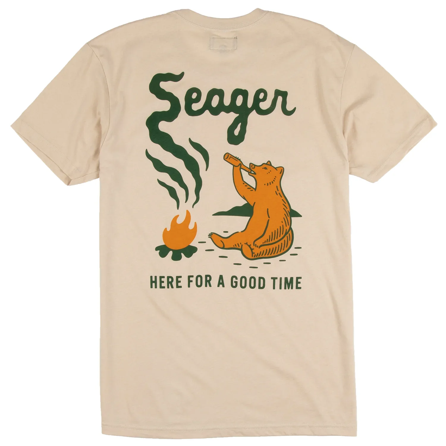 SEAGER SMOKEY TEE CREAM - CREAM - Image 2