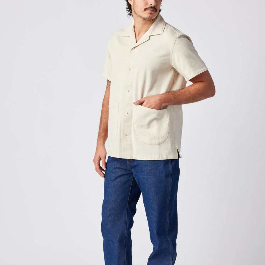 Seager Southpaw Whippersnapper Short Sleeve Shirt - Natural