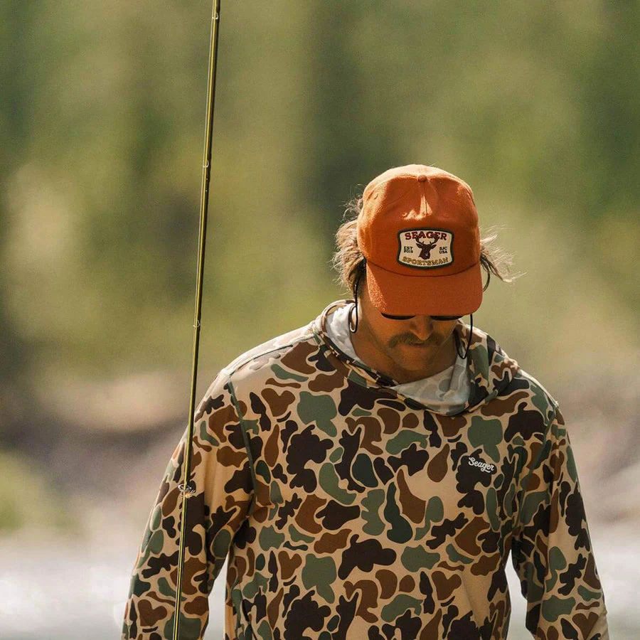 Seager Sportsman Snapback - Orange - Image 2