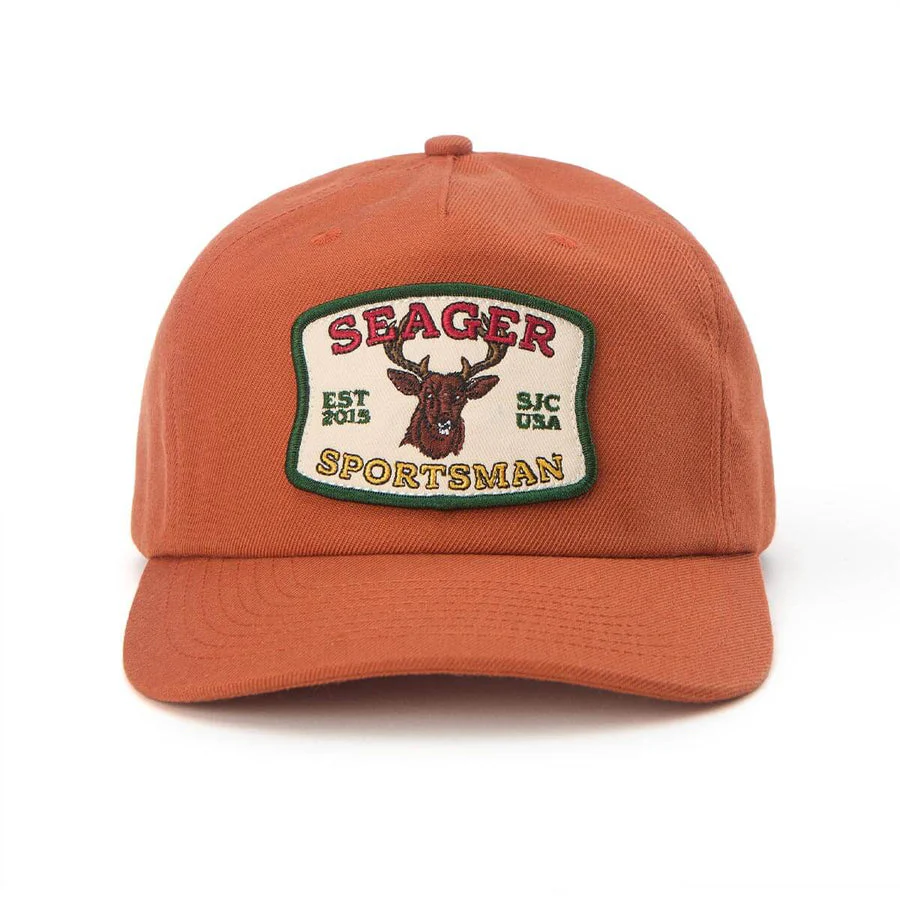 Seager Sportsman Snapback - Orange - Image 3