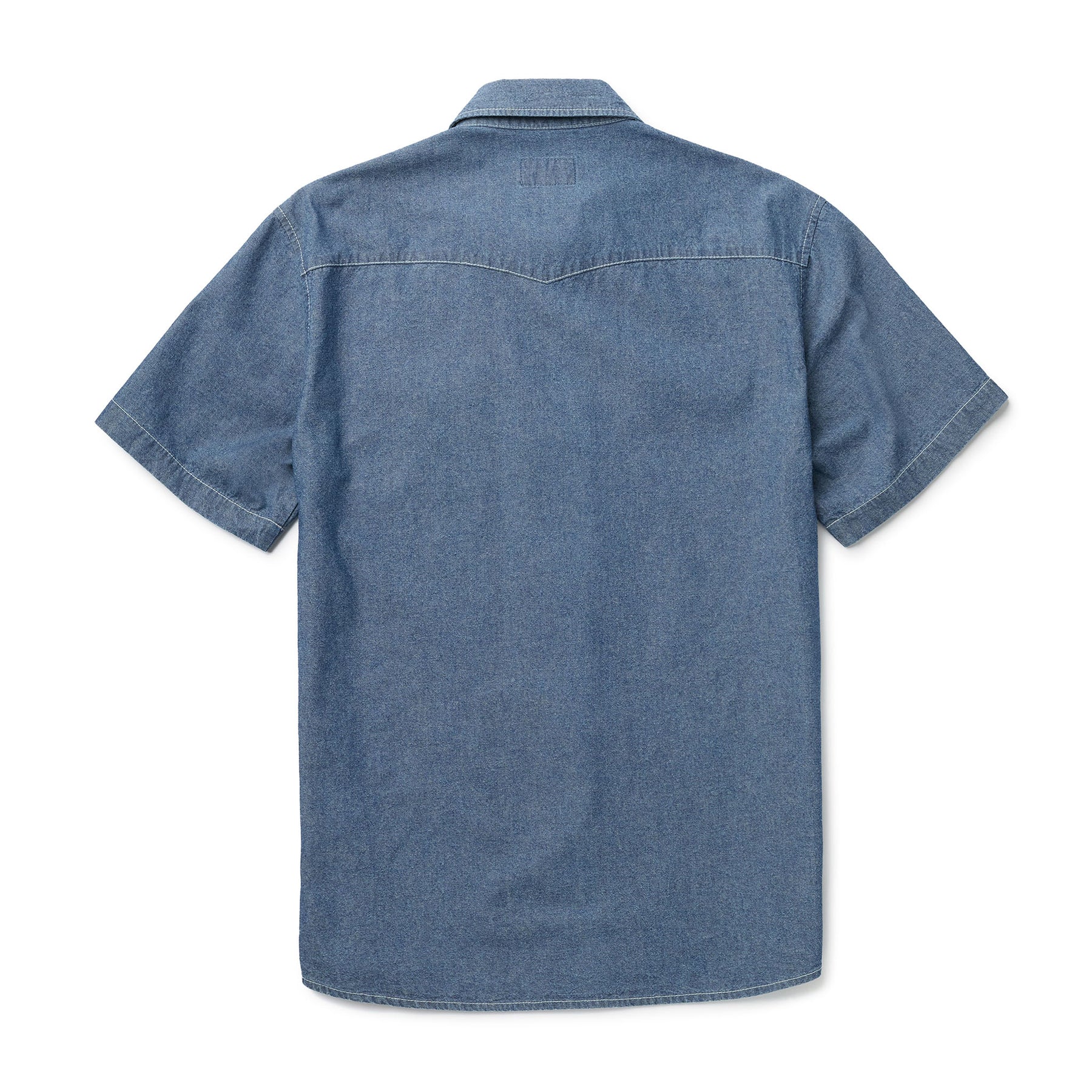 SEAGER Reagan Pearl Snap S/S - LIGHT USED WASH - Image 3