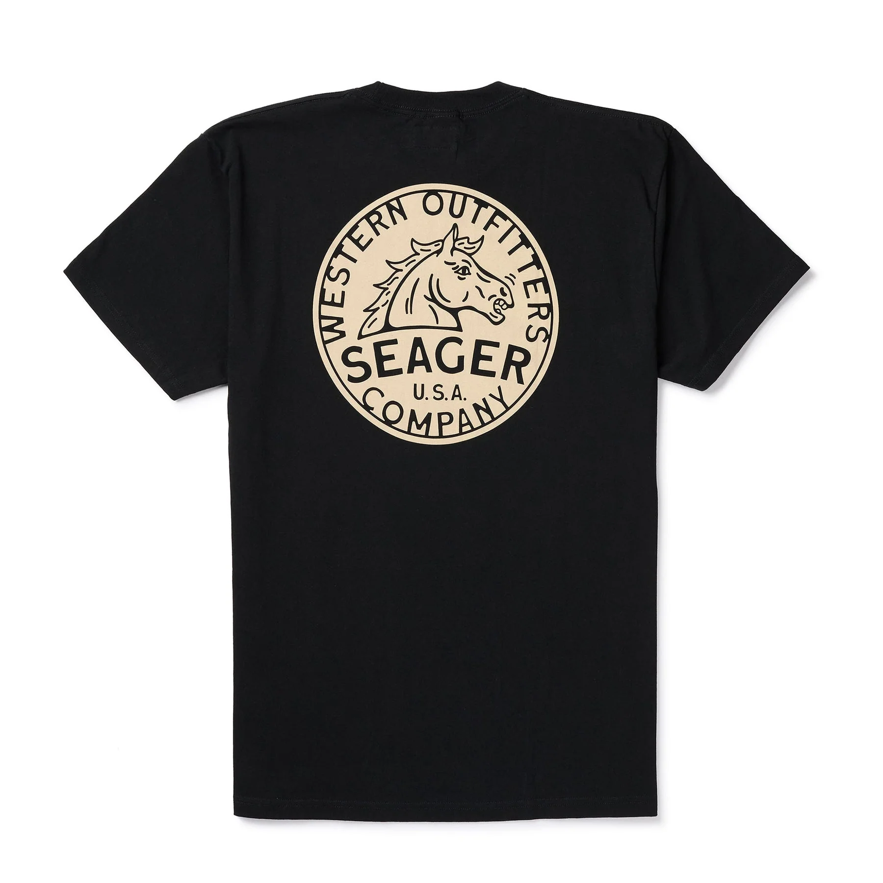 SEAGER Stang Tee - BLACK - Image 2