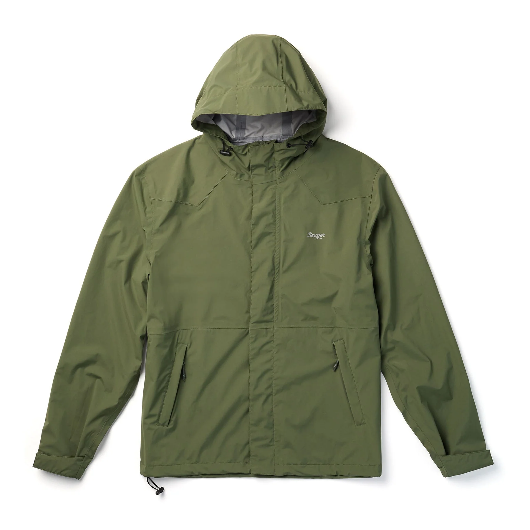 Seager Thundercloud Rain Jacket - OLIVE