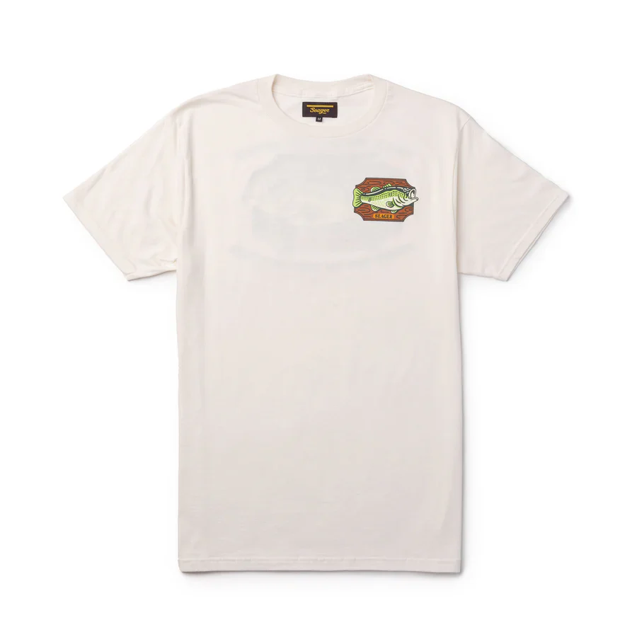 SEAGER BILLY BASS TEE - WHITE - Image 2