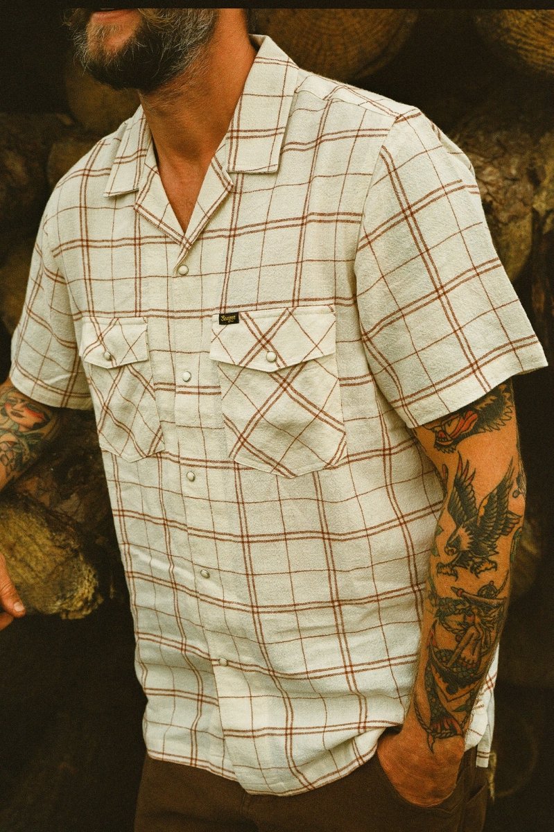 Seager Whippersnapper S/S Shirt - VINTAGE STONE - Image 3