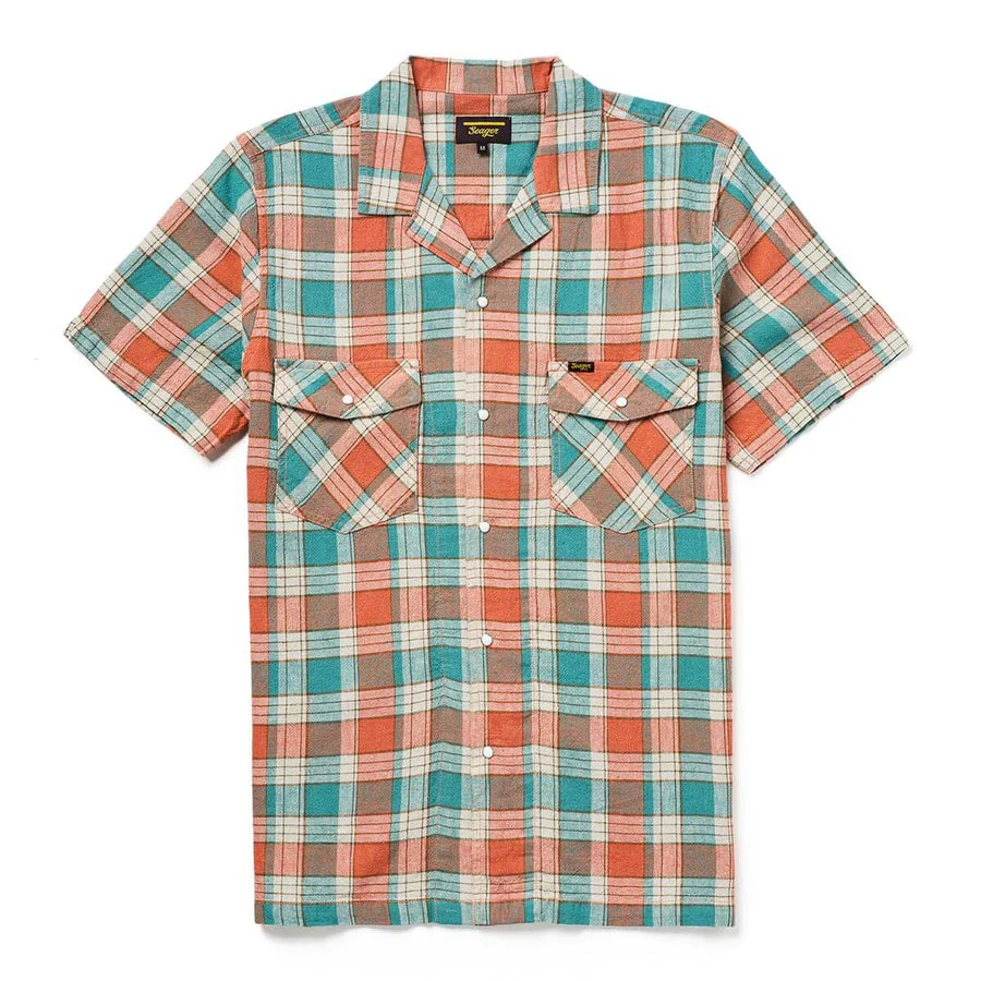 Seager Whippersnapper Short Sleeve Shirt - Cantaloupe