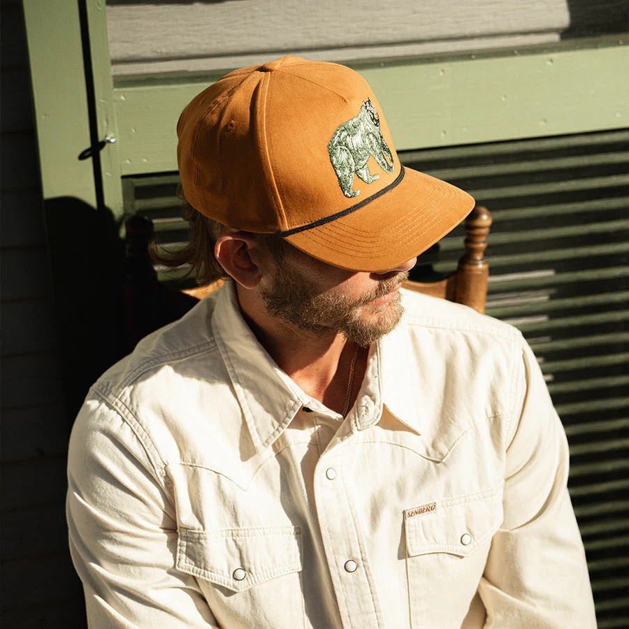 Sendero Bear Hat - Gold - Image 2