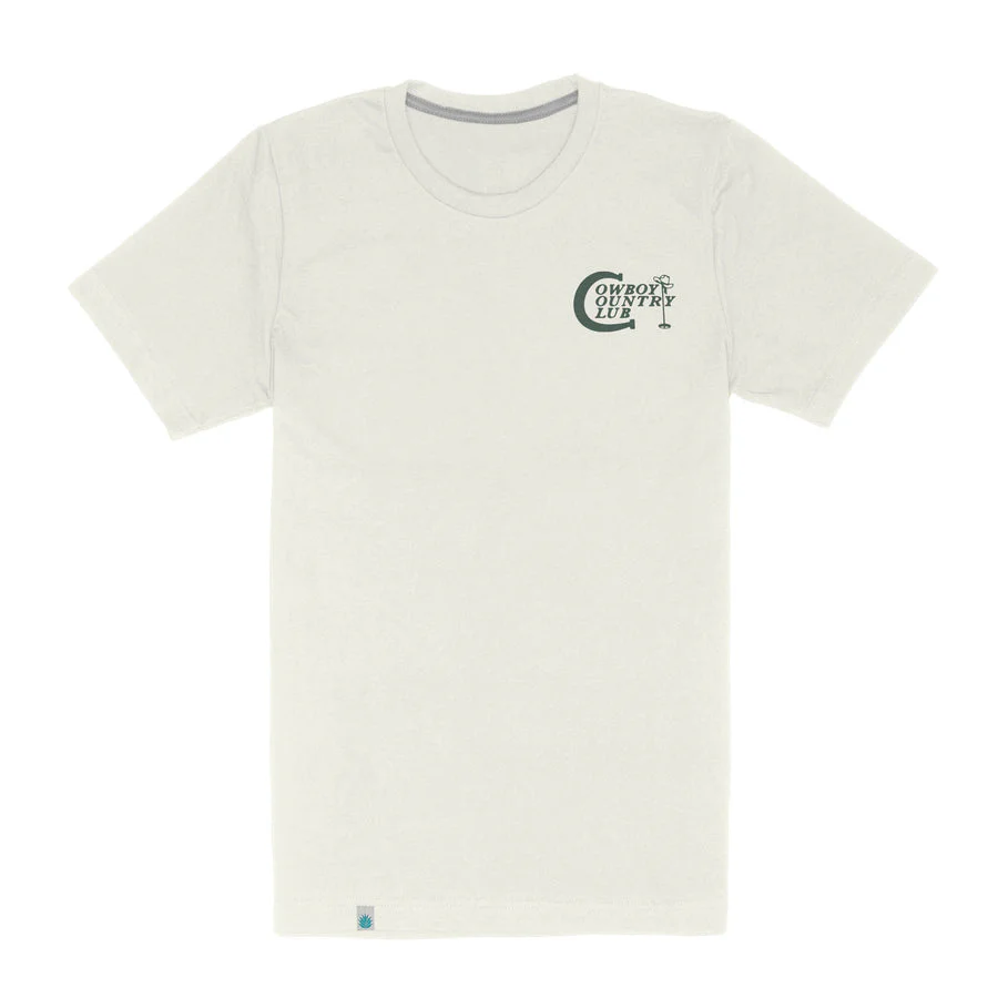 Sendero Cowboy Country Club T-Shirt - Vintage White - Image 3