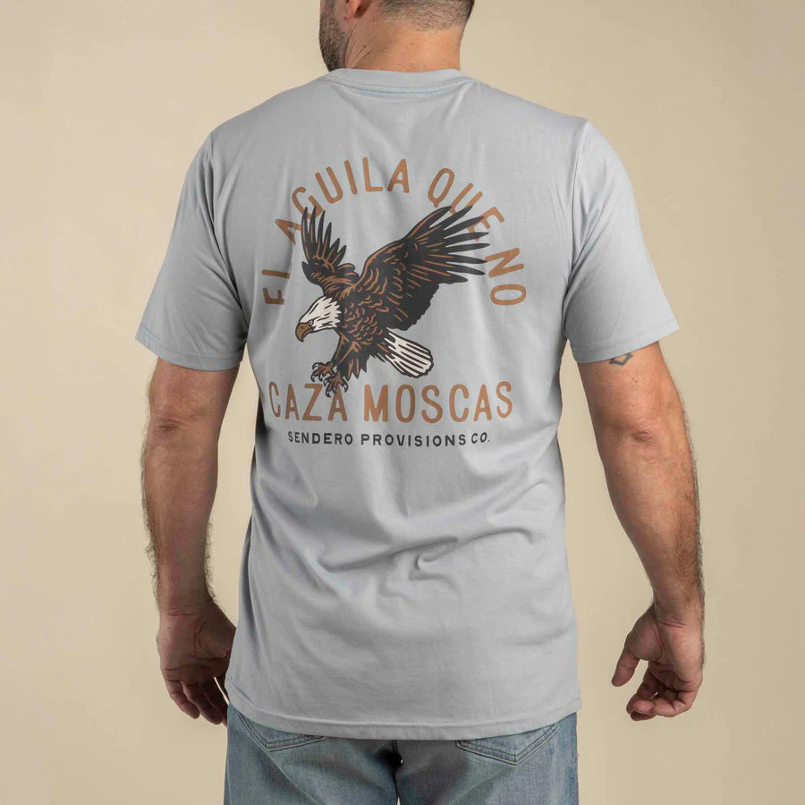 Sendero Eagle T-Shirt - Sky Blue - Image 3