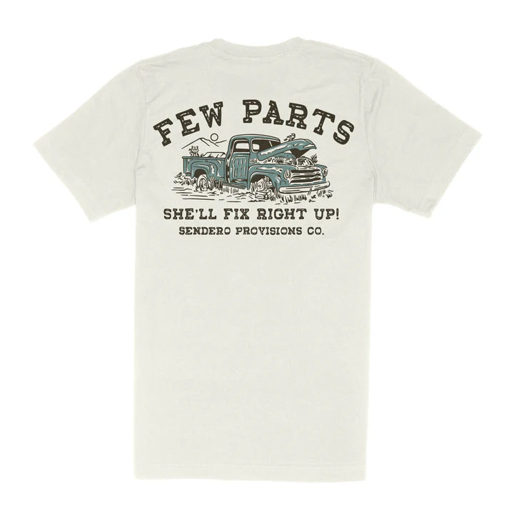 Sendero Few Parts T-Shirt - VINTAGE WHITE