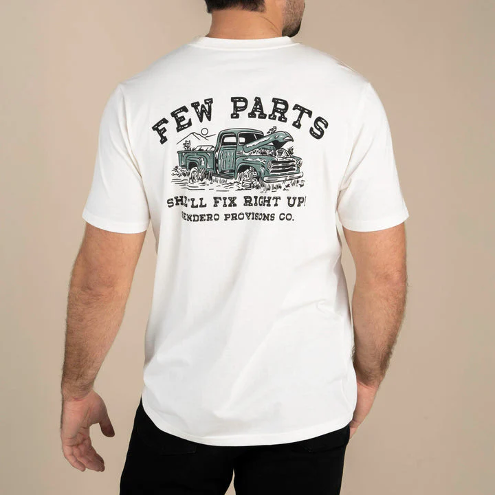Sendero Few Parts T-Shirt - VINTAGE WHITE - Image 2