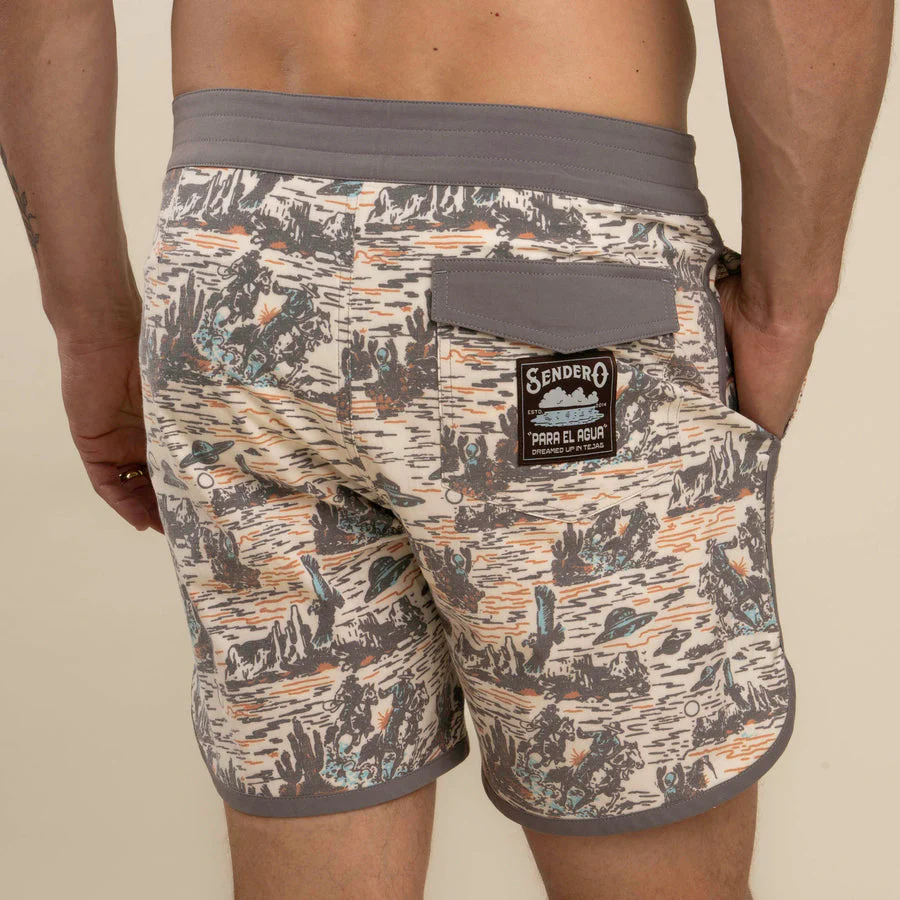 Sendero Point Bar Boardshorts - Desert - Image 2