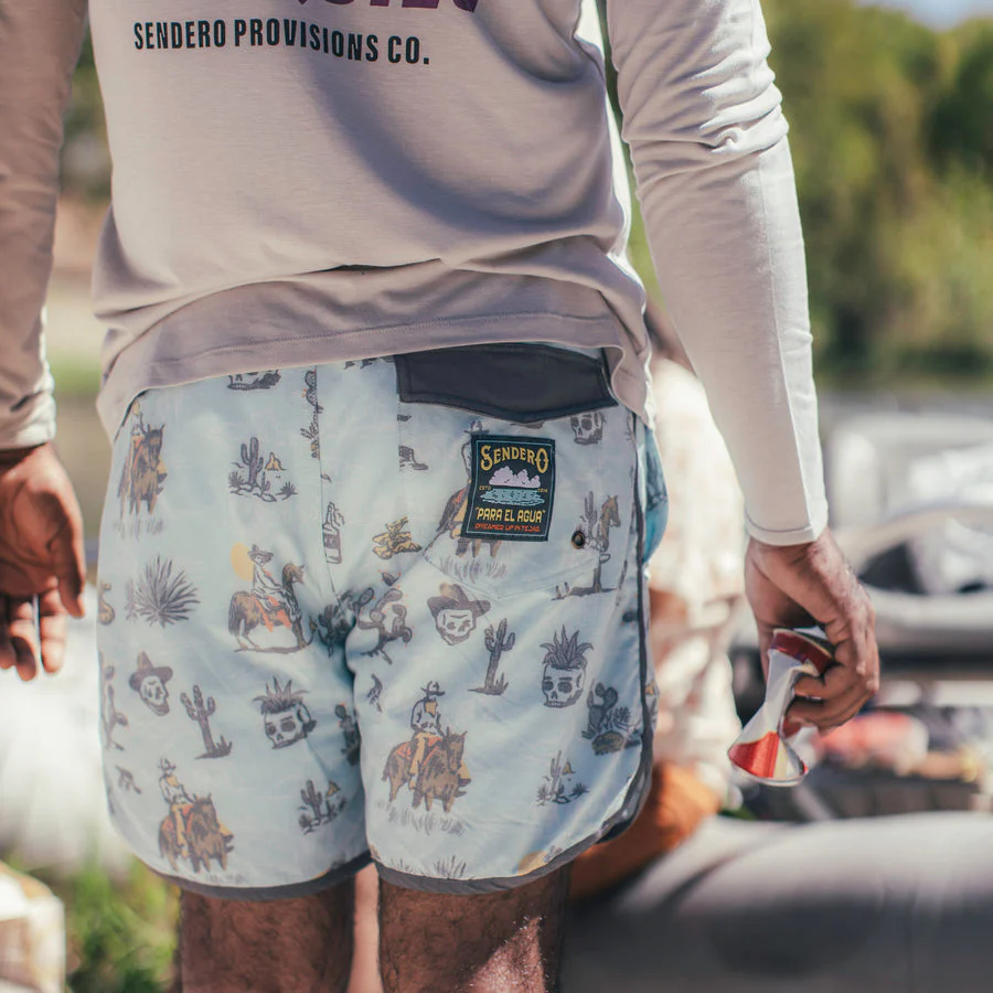 Sendero Point Bar Boardshorts - Muertos