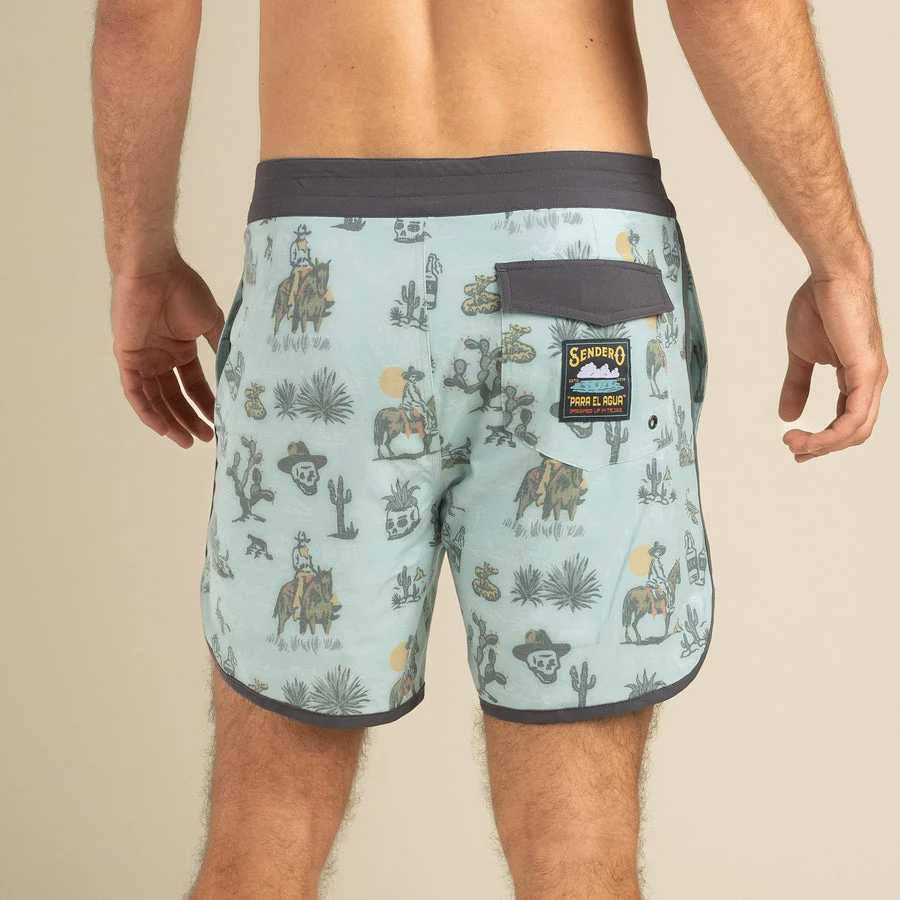 Sendero Point Bar Boardshorts - Muertos - Image 4