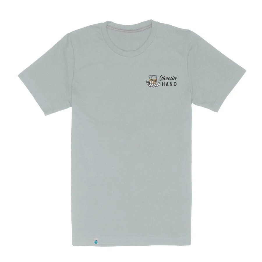 Sendero Shootin' Hand T-Shirt - Big Sky Blue - Image 3