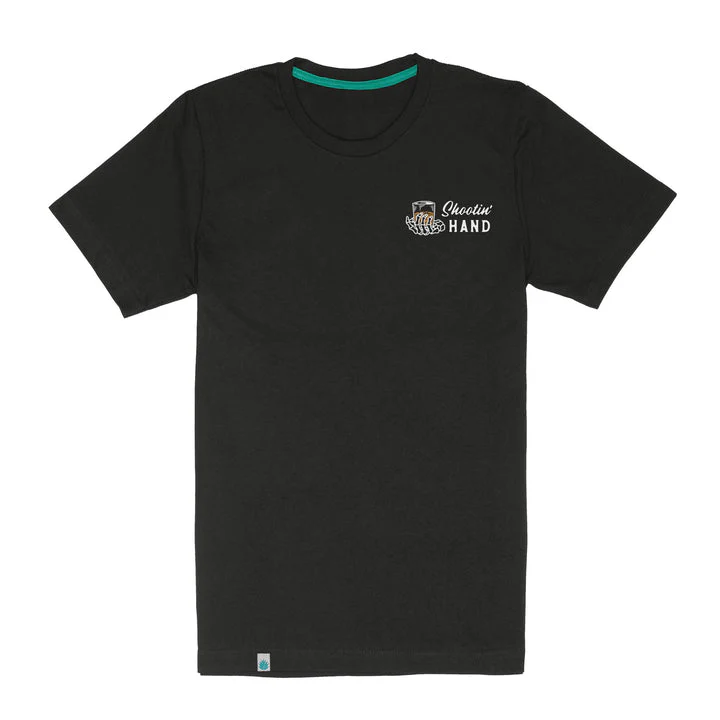 Sendero Shootin' Hand T-Shirt - BLACK - Image 2