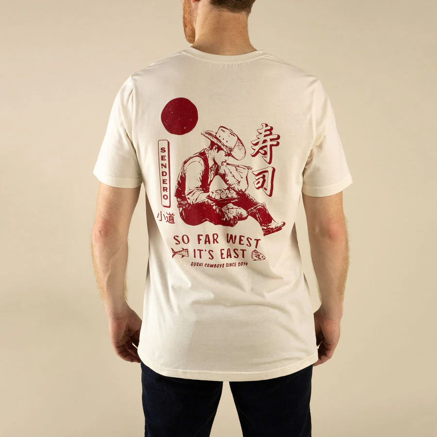Sendero So Far West T-Shirt - Vintage White - Image 4