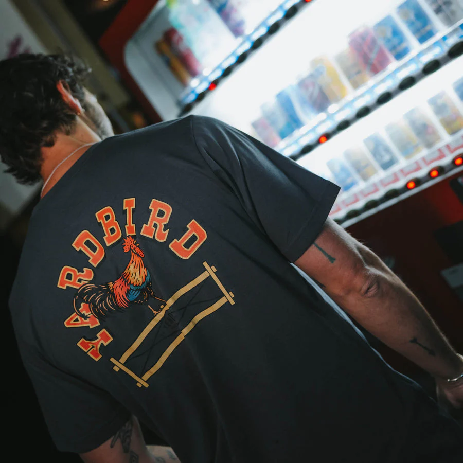 Sendero Yardbird T-Shirt - Vintage Black - Image 2
