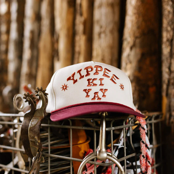 Sendero Yippee Ki Yay Hat - WHITE - Image 3