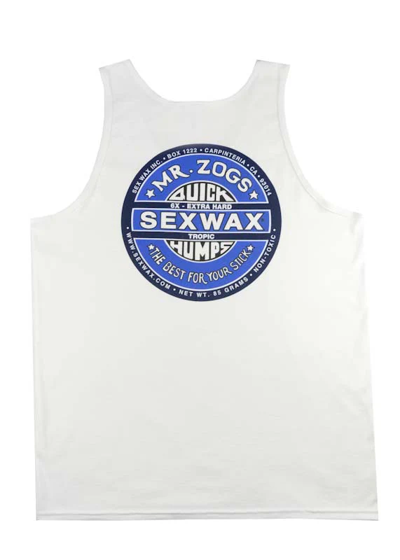 ZOG INDUSTRIES SEXWAX QUICK HUMPS Tank - White