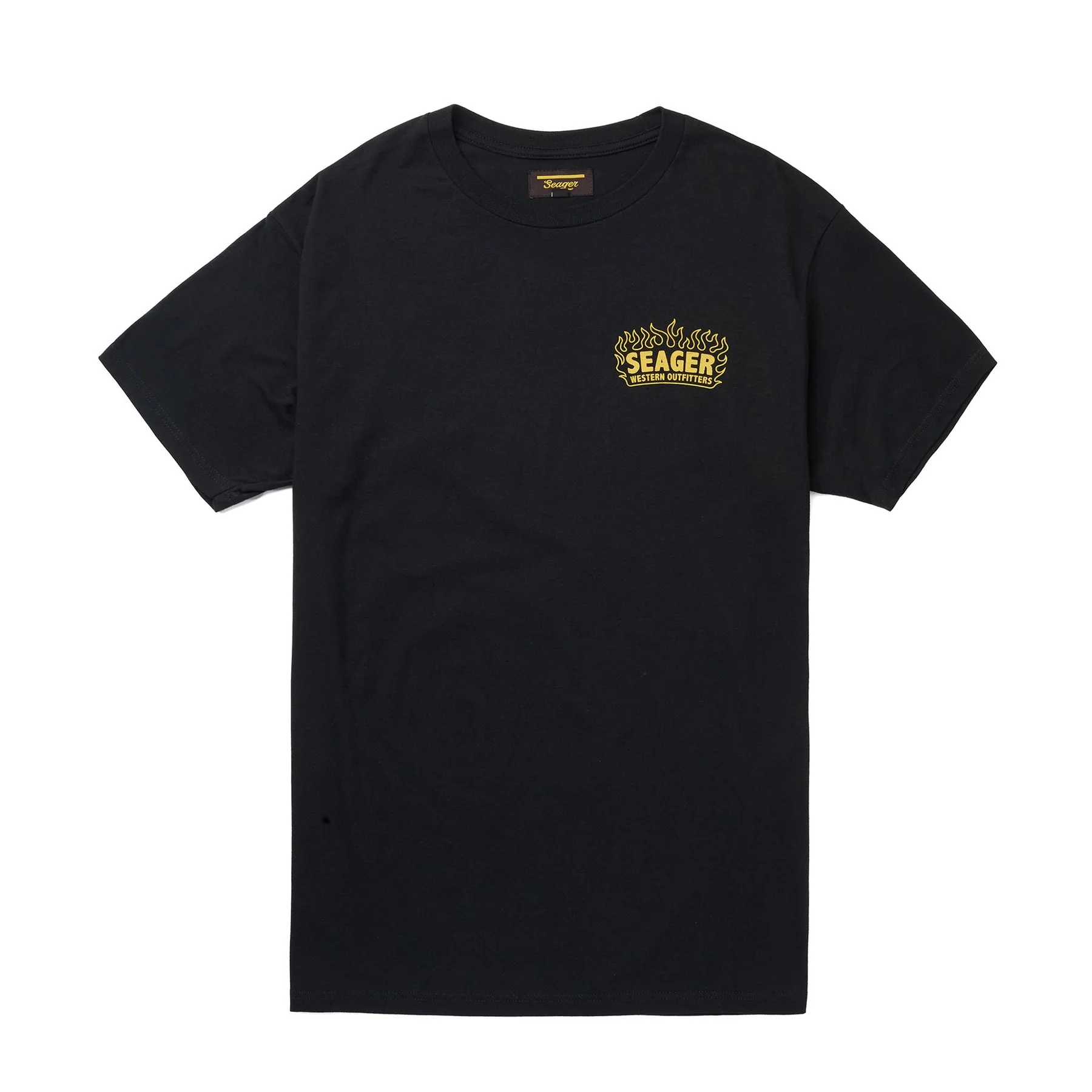 SEAGER SLOW & FURIOUS TEE - BLACK - Image 2