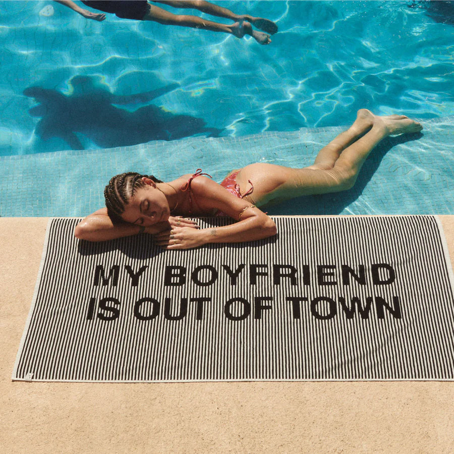 SLOWTIDE Out Of Town Premium Woven Towel - NA