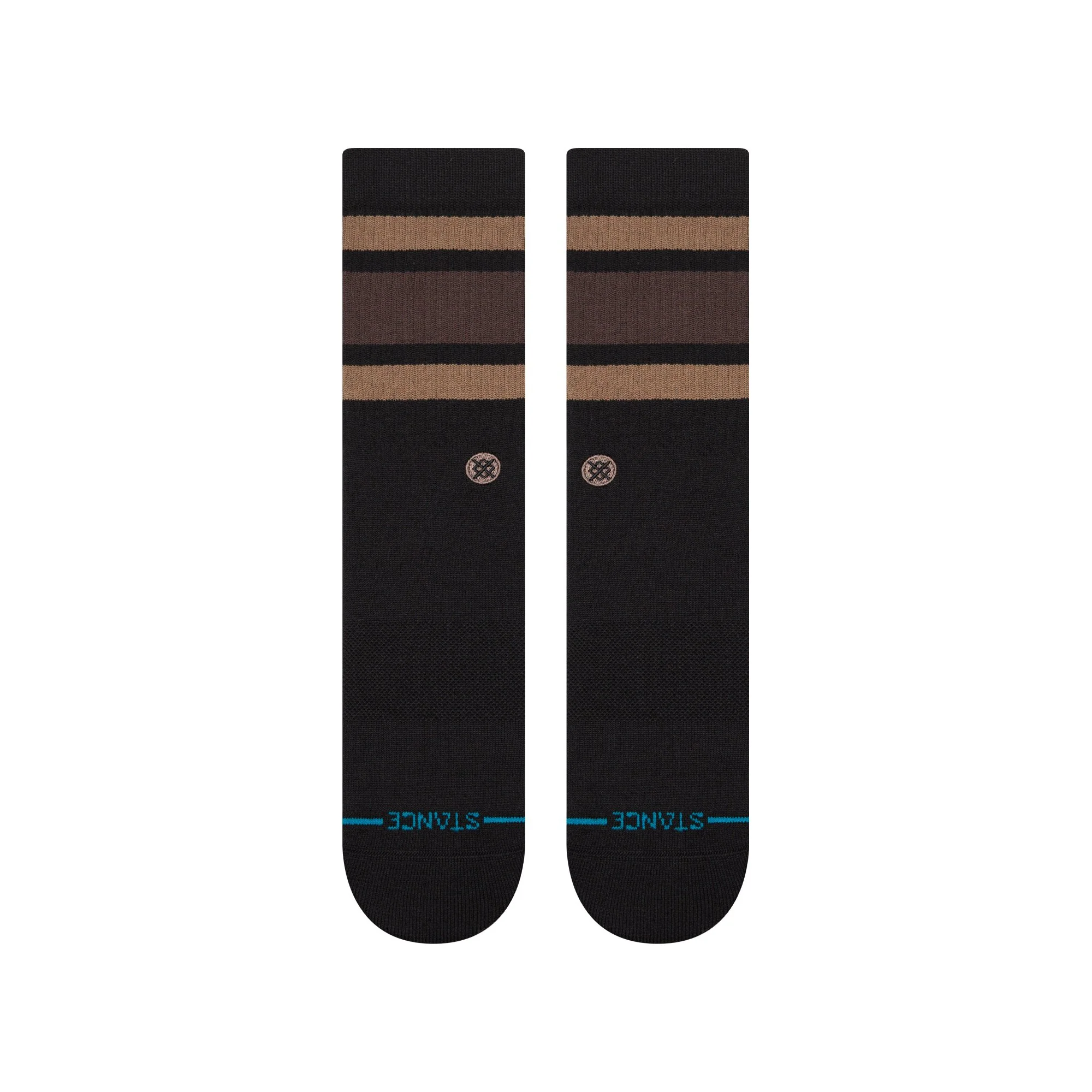 Stance Boyd Crew Socks - BROWN 2 - Image 2