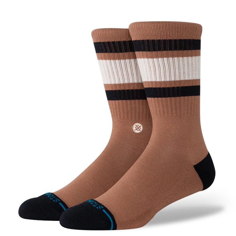 Stance Boyd Crew Socks - Dark Roast
