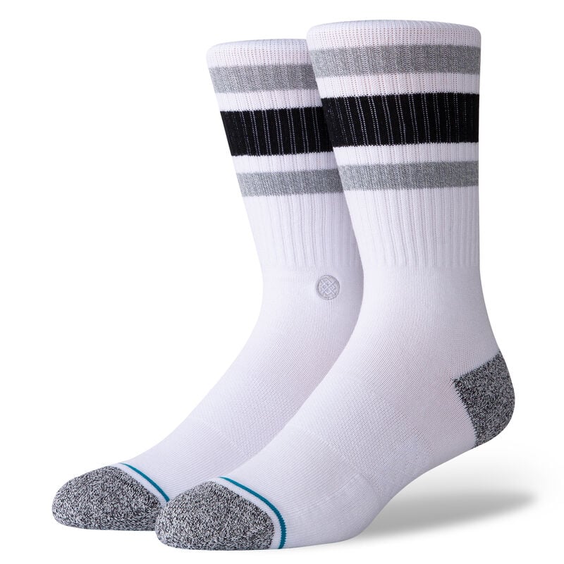 Stance Boyd Crew Socks - White - Image 3