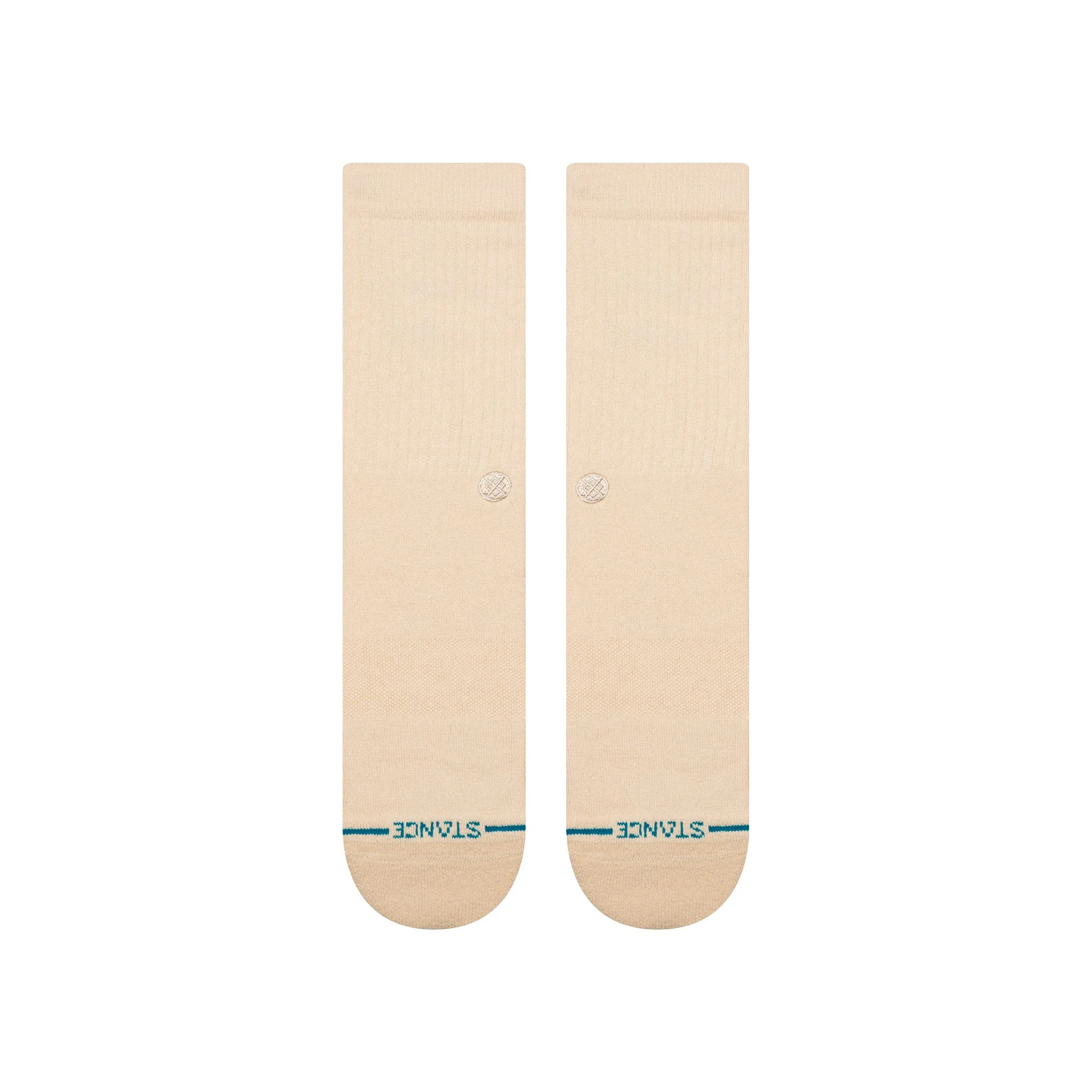 Stance Butter Blend Crew Medium Cushion Socks - TAN - Image 2