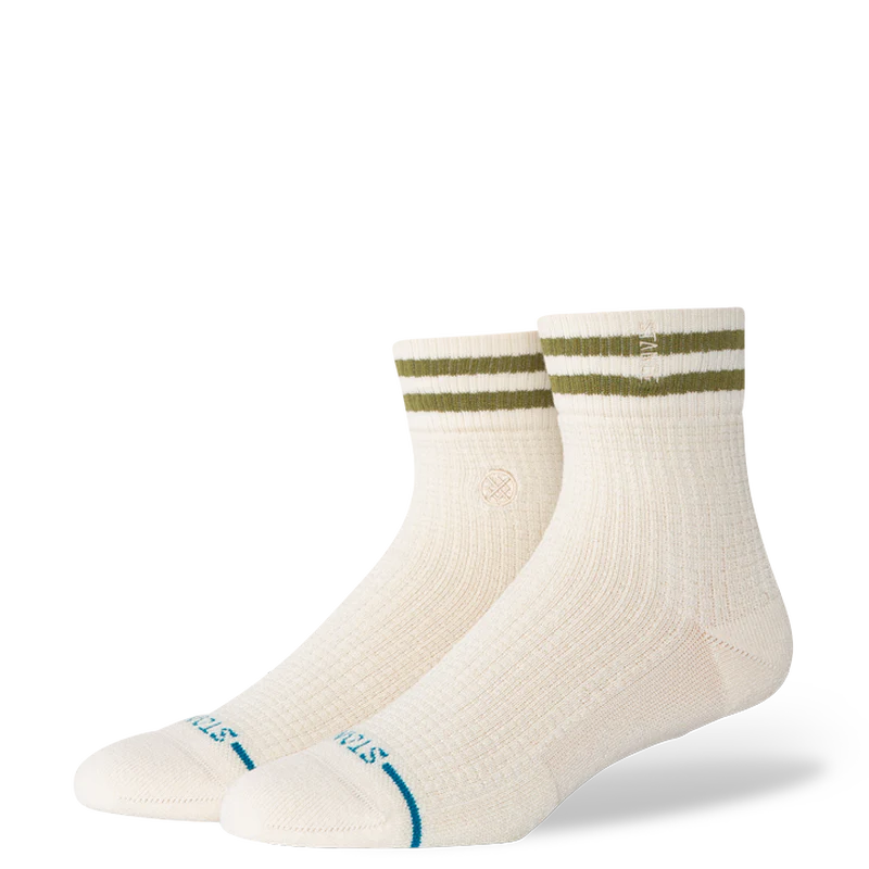 Stance Butter Blend Quarter Mid Cushion Socks - Ivory