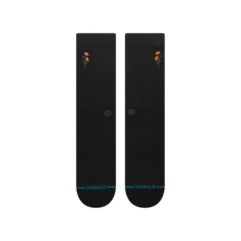 Stance Butter Blend Twiggy Crew Medium Cushion Socks - BLACK - Image 2