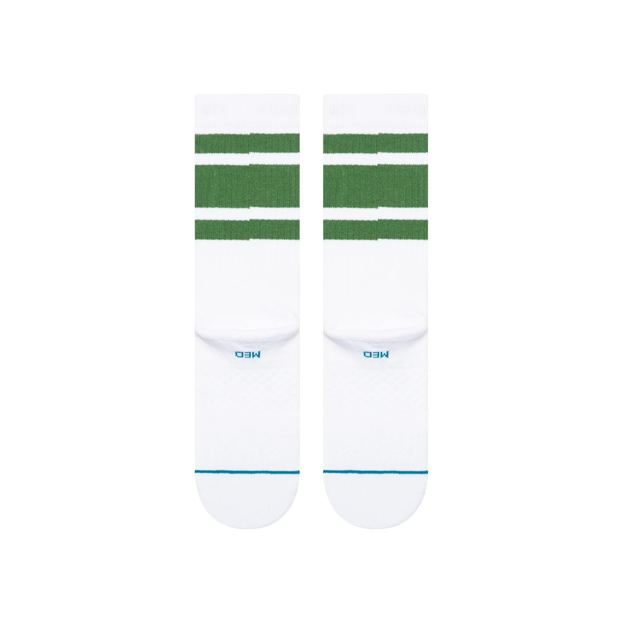 Stance Cotton Crew Feelin Lucky Medium Cushion Socks - GREEN - Image 3