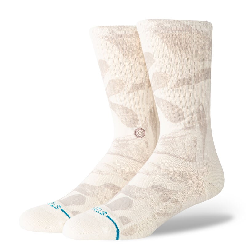 Stance Cotton Crew Flora Cruz Medium Cushion Socks - CANVAS