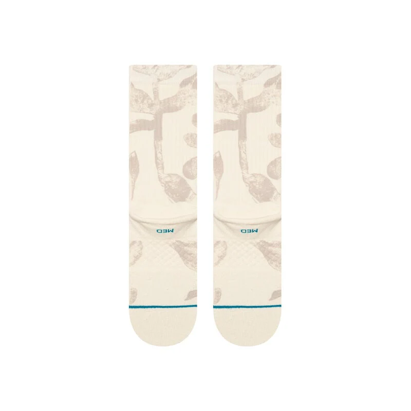 Stance Cotton Crew Flora Cruz Medium Cushion Socks - CANVAS - Image 3