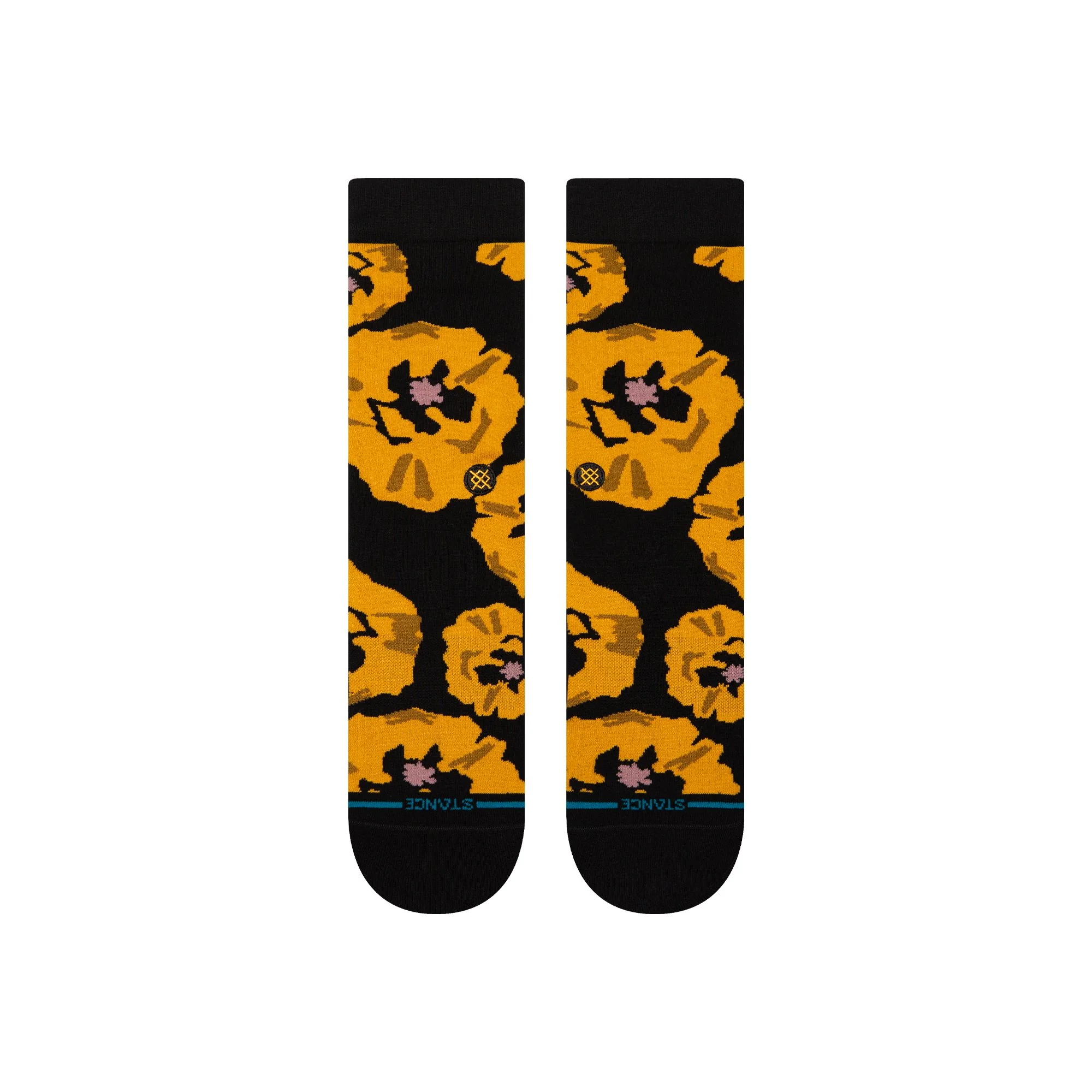 Stance Cotton Crew Light Cushion Socks - BLACK - Image 2